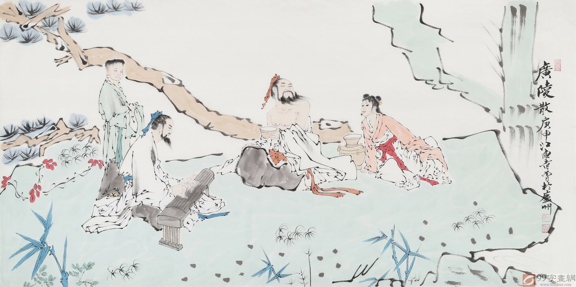 一曲广陵散,绝世不可写 —— 十大古琴曲之《广陵散》 - 第1张 - 鲜果博客 一曲广陵散,绝世不可写 —— 十大古琴曲之《广陵散》 - 第1张