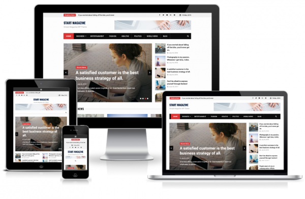 WordPress 免费杂志主题 Start Magazine