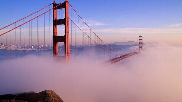 美国金门大桥摄影图片欣赏