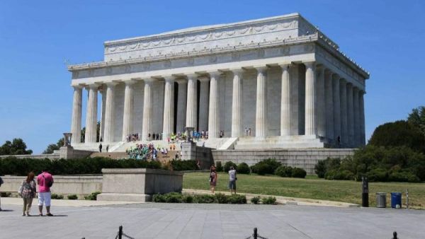 美国林肯纪念堂摄影图片